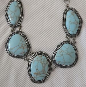 Premier Designs, Turquoise Statement Necklace